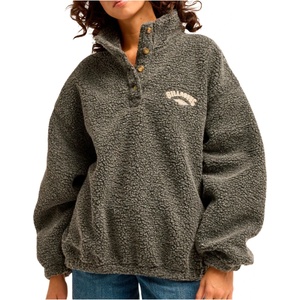 Billabong Дамски поларен пуловер Billabong Women's Run The Road Fleece jumper - Off Black - размер XL (105-6248-0315)