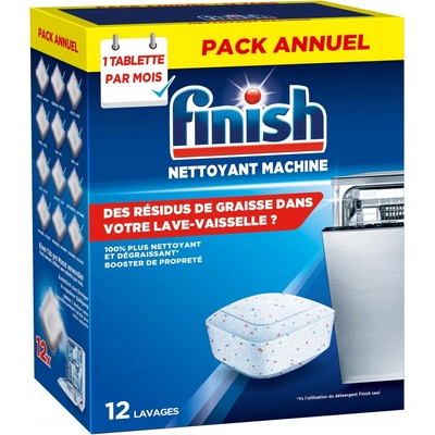Finish Tablety na čistenie umývačky riadu 4 x 3 ks