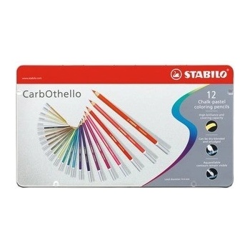 STABILO Pastely CarbOthello/12ks plech