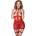Anais Meredith Chemise Red S/M