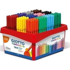 GIOTTO Turbo Color Комплект маркери 2, 8 mm Смес 144 pcs (<![CDATA[F52380000]]>)