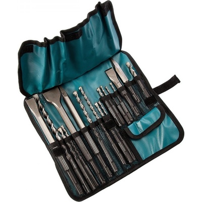 MAKITA sada vrtákov a sekáčov SDS-Plus v textilnom púzdre, 17 ks D-53073