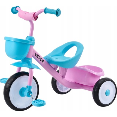 Vevor Trojkolieskový bicykel XG5103A 1 modrý ružový