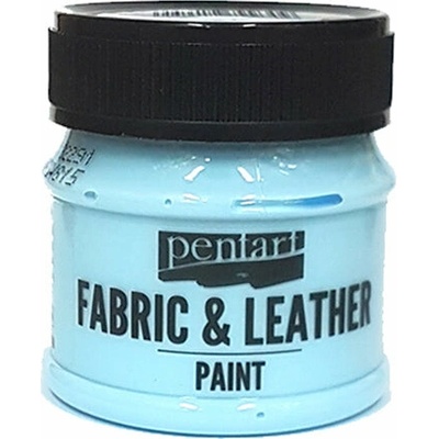 Farba na kožu a textil PENTART 50 ml nebovo modrá