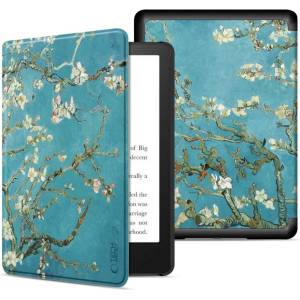 Tech-Protect Кожен тефтер за Kindle Paperwhite VI / 6 / Colorsoft / Signiture Edition от Tech-Protect Smartcase - Sakura (5906302372904)