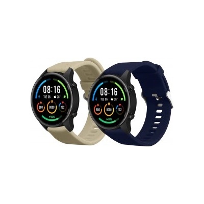 kwmobile 2x Гривна за Xiaomi Mi Watch / Mi Watch Color Sport - син