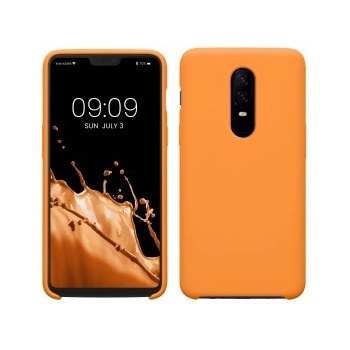 Púzdro kwmobile OnePlus 6 oranžové