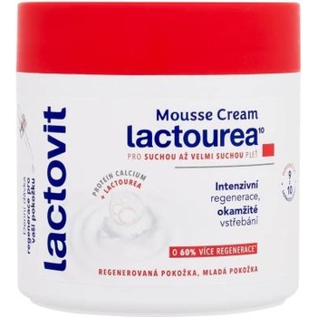 Lactovit LactoUrea Regenerating Mousse Cream регенериращ пенлив крем за много суха кожа 400 ml за жени