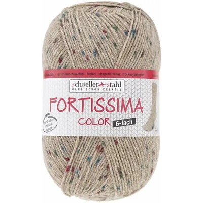 Schoeller Stahl Fortissima tweed 6-fach 0155