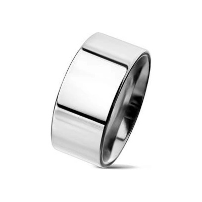Šperky4U Hladký leštěný ocelový prsten OPR1716