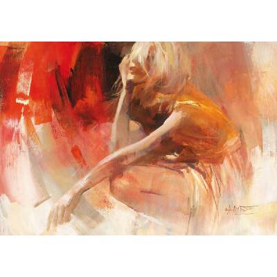 Hravá dívka 1 deska 80x50