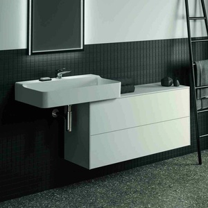 Ideal Standard Atelier Conca стенен шкаф с 2 чекмеджета и плот 120 см, матово бял (T4330Y1)