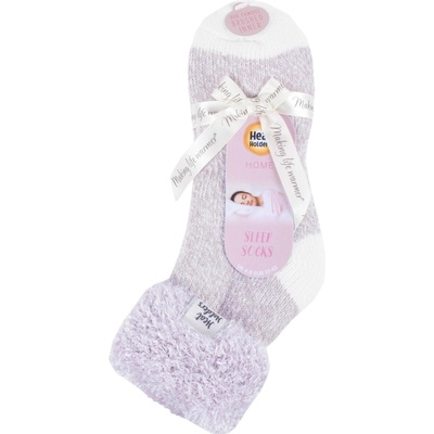 Heat Holders termo dámske ponožky SLEEP TWIST MAUVE
