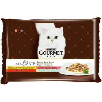 Gourmet AlaCarte kapsičky Recepty šéfkuchaře 4 x 85 g