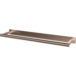 DECOR WALTHER Закачалка на релса за кърпи Mikado Frame с PVD покритие 31 см бронз (0523815)