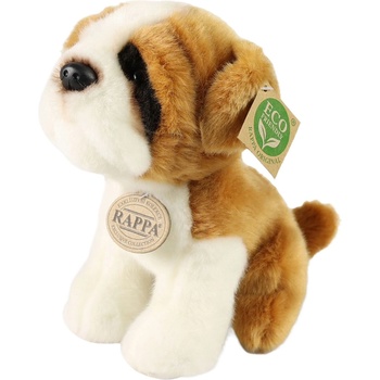 Rappa Плюшена играчка Rappa Еко приятели - Куче Санбернар, седящо, 20 cm (242609)