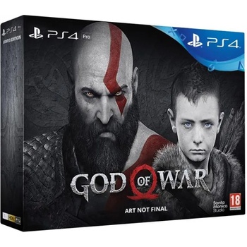 Sony PlayStation 4 Pro Jet Black 1TB (PS4 Pro 1TB) + God of War