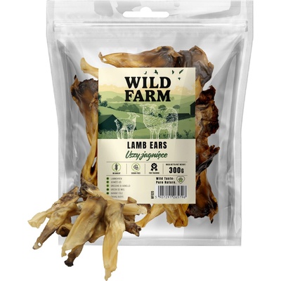 WILD FARM агнешки уши 300 г лакомство за кучета