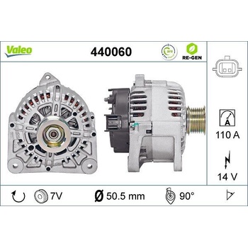 Alternátor VALEO 440060