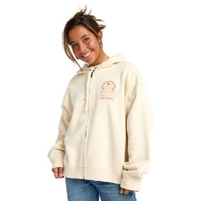 Блуза Billabong El Sol full zip sweatshirt - Beige (White Cap)