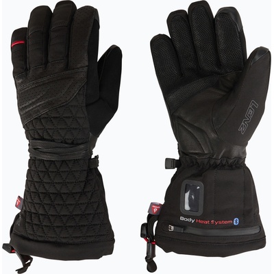 Lenz Дамски скиорски ръкавици Lenz Heat Glove 6.0 Finger Cap black