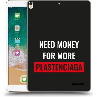 Picasee silikónový prehľadný obal pre Apple iPad Pro 10.5" 2017 2. gen More PLASTENCIAGA