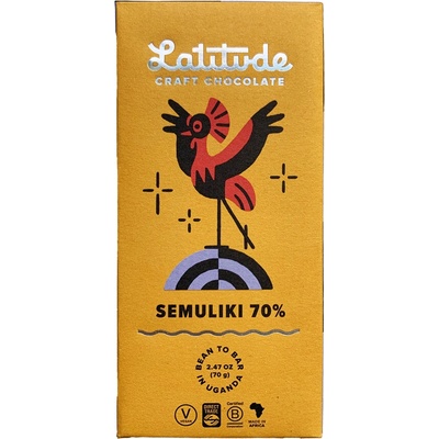 Latitude Semuliki 70% hořká 70 g