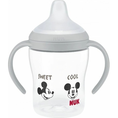 NUK Perfect Match Fľaša Mickey Mouse 150 ml sivá