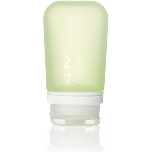 humangear GoToob+ Силиконова бутилка за пътуване / контейнер 74 ml зелена (072710)