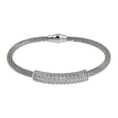 INFINITYSILVER Luxusný strieborný náramok so zirkónmi 3114919