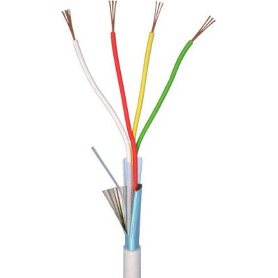 ELAN 70I138 alarmový kabel LiYY 4 x 0.22 mm² bílá 10m