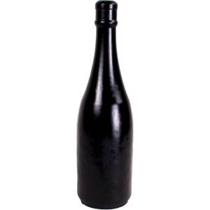 All Black Champagne Bottle Medium