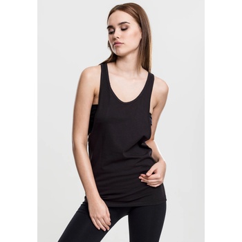 Urban Classics Дамски потник в черен цвят Urban Classics Ladies Loose Tank black UB-TB358-00007 - Черен, размер XS