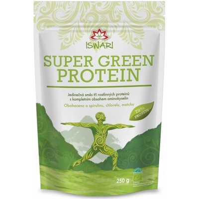 Iswari Super Green Proteín BIO VEGAN 250g