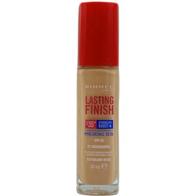 Rimmel London Lasting Finish 35H SPF20 Dlhotrvajúci hydratačný make-up 210 Golden Beige 30 ml