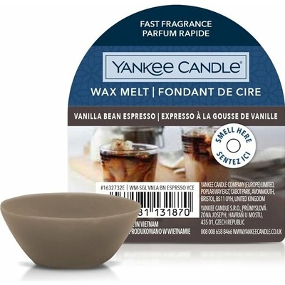 Yankee Candle Vanilla Bean Espresso vonný vosk do aromalampy 22 g