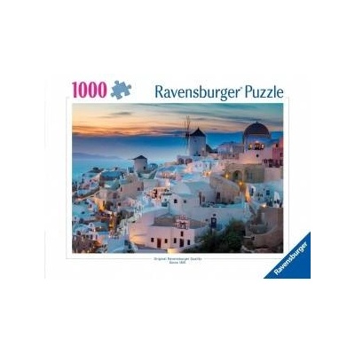 Ravensburger Evening in Santorini 1000 Pieces Puzzle