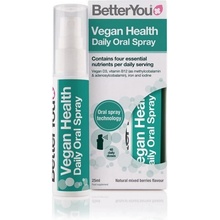 BetterYou Vegan Health D3 B12 železo a jód ve spreji 25 ml