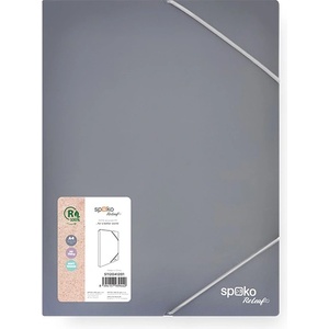 Spoko Кутия за документи SPOKO ReLeaf PP A/4 30 mm SoftTouch сива S112041201 (S112041201)