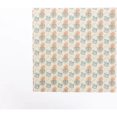 Plastia Voskovaný obrúsok - 34x34 modrá 1 ks