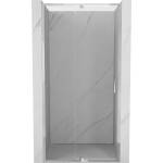 Mexen Exo-R отварящи се душ врати 125 см, прозрачни, хром - 819-125-000-01-00 (819-125-000-01-00)