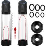 Paloqueth Electric Penis Vacuum Pump with 6 Cock Rings