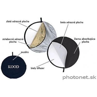 Odrazná deska Kood 107cm (5v1) - skládací – Zboží Živě