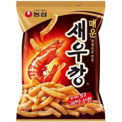 NONGSHIM Krevetové čipsy pikantné 75 g