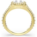 Swarovski пръстен дамски позлатен модел с циркон UNA (5762630)