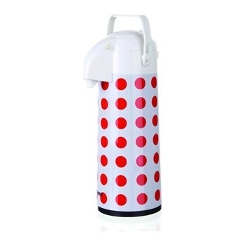 Banquet Termoska s pumpou Culinaria dekor puntíky 1,9 L