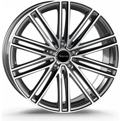 AVUS AC-M08 10,5x20 5x130 ET64 anthracite polished