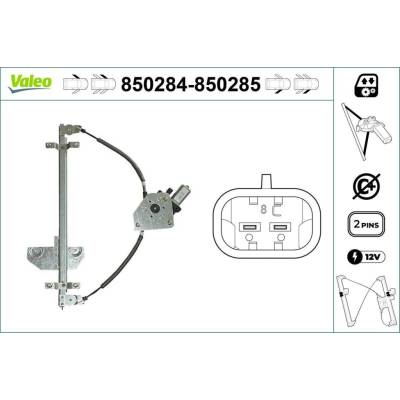 Zvedací zařízení oken VALEO 850284