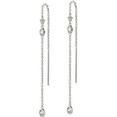 Emporio Armani Luxusní stříbrné visací náušnice EG3617040