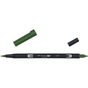 Tombow Томбоу Маркер abt Двустранен Четка 177 тъмно нефритено (abt-177)